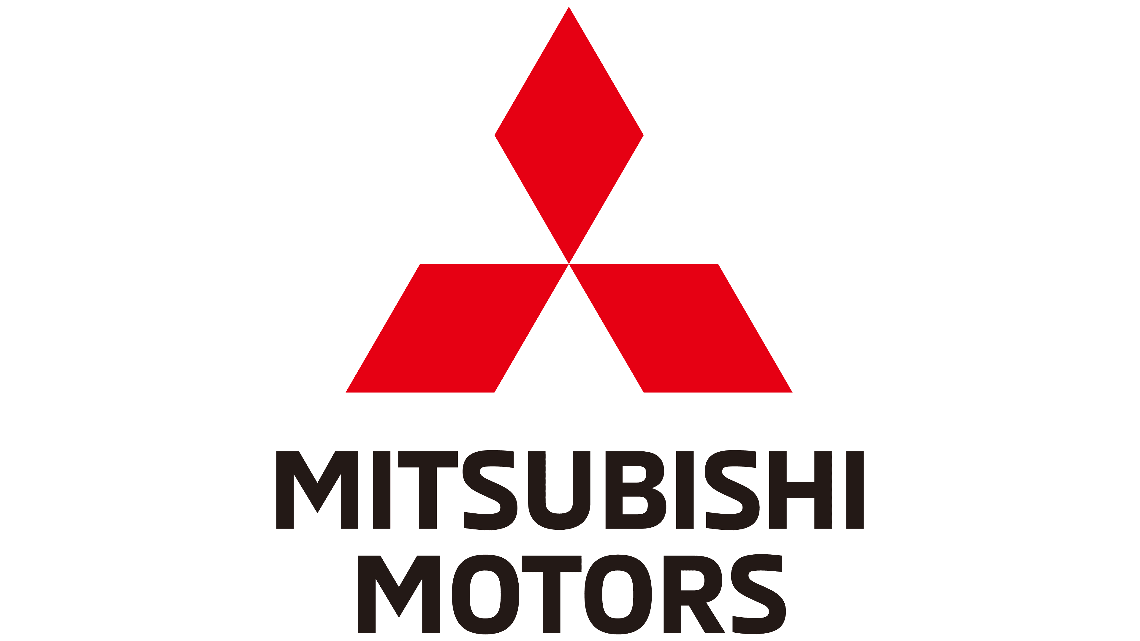 Logo da marca MITSUBISHI